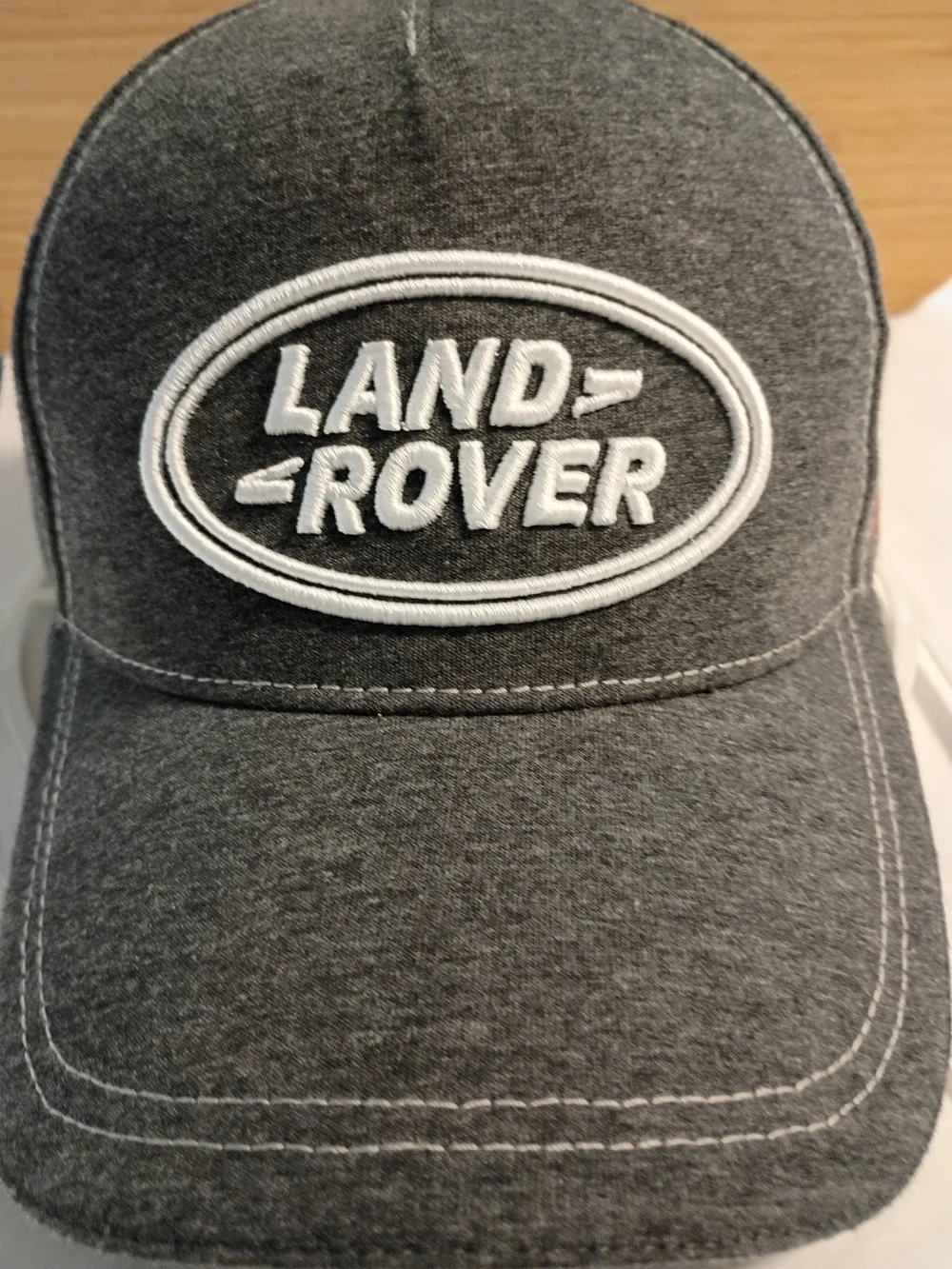 Dark Gray and White Land Rover Logo Baseball Cap